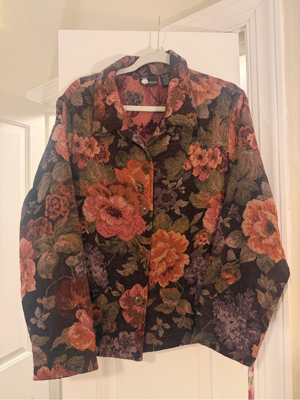 First option vtg tapestry jacket